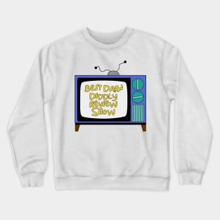 Best Darn Diddly Retro T.V. Logo Crewneck Sweatshirt